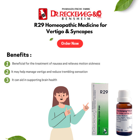 Dr. Reckeweg R29 Vertigo and Syncope Drop